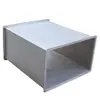 Conducto de Brida Plana, Conducto de Ventilación para Extracción de Humo, Conducto de Ángulo de Acero Galvanizado, Conducto Rectangular Soldado para Aire Acondicionado de Protección contra Incendios