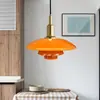 Lámpara Colgante de Vidrio Ph3 Bauhaus de Diseñador Danés para Dormitorio, Estilo Nórdico, Lámpara UFO de Hotel de Moda, Lámpara Colgante Decorativa de Lujo