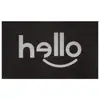 Alfombra de Piso Moderna Simple de Bucle de Seda para Uso Doméstico, Felpudo de PVC para Puerta de Entrada, Felpudo Raspador de Barro Personalizable, En Stock al por Mayor