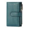 Goiacii Nueva Cartera Corta para Mujer Cartera Multifuncional Rfid Cuero Retro Europeo y Americano 70% de Descuento Cartera de Cuero de Microfibra