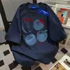 Camiseta de Manga Corta para Mujer Estilo Americano Street Style Pareja Verano 2026 Estilo Ins Casual Holgada Versátil Top de Cuello Redondo