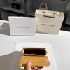 Dropshipping Bolsa Quadrada Pequena de Sarja Color Block Vintage Estilo Novo Verão 2026 Bolsa de Ombro Bordada de Alta Qualidade Atacado