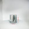 Directo de fábrica en stock nuevo botella de crema de boca alta de 50 g botella de vidrio pasta de máscara cosmética tapa de botella galvanizada venta al por mayor