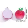 Colgante de Resina de Fruta 3D de Moda Accesorios para Joyería DIY Colgante para Collar Llavero Decoración de Bolso Venta Caliente Transfronteriza