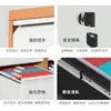 Archivador vertical de hierro con cajón, tipo Chongqing Card Box 234 Cubeta A4Fc, para colgar en la pared