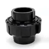 Conector de Codo de PVC Negro Puro para Entrada/Salida de Agua, Conector de Drenaje Fuerte, Codo, Tes de Tres Vías/Cuatro Vías, Adaptador de Púa, Accesorios para Tuberías de Agua de Acuario