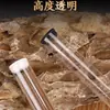 Tubo de Incenso Plástico Acrílico Grande Longo Tubo de Incenso Transparente Barril de Incenso Linha de Incenso Casca Dura Incenso Palito Doméstico