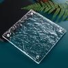Todos os tipos de tijolo de vidro transparente tijolo de cristal parede divisória varanda interna banheiro meia parede arte tela de vidro sólido