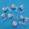 Conector de Codo para Manguera de Tanque de Agua Caja de Volteo para Acuario Cubo de Pegamento Boquilla Rígida Perforada Curva de Drenaje de 1/2 Pulgada 3/4 Pulgada 1 Pulgada