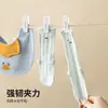 Colgador de Ropa sin Costuras Pinza para Ropa Secado de Ropa Clip a Prueba de Viento Secado de Ropa Colcha Plástico Calcetines Grandes Ropa Interior Fijación Gancho para el Hogar