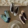Primer encuentro: Zapatos estilo Mary Jane para mujer, estilo coreano con lazo, planos y de corte bajo