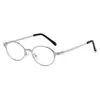 Gafas de Sol Ovaladas Pequeñas Estilo Europeo y Americano, Estilo Retro Moderno, Rostro Pequeño, Protección UV, Gafas de Sol para Uso Diario de Mujer