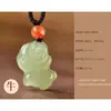 Colgante de Jade Hetian Natural del Año del Caballo del Zodiaco Chino para Nacidos en el Año del Caballo, Artículo de Regalo de Joyería