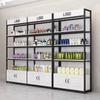 Prateleira de exposição de atacado, prateleira de armazenamento de unhas multicamadas, armário de exposição de produtos de salão de beleza, armário de cosméticos para cuidados com a pele