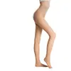 Medias Reveladoras de Piernas Estilo Otoño Delgado Doble Botón Pantimedias Base Natural para Embellecer la Piel de las Piernas