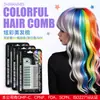 Suministro Exclusivo Transfronterizo de Peine para el Cabello de Colores, Peine Plegable para Peluquería, Lápiz de Coloración para el Cabello, Peine Desechable para Teñir el Cabello