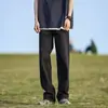 Jeans Retrô Primavera e Outono Masculino Reto Largo Tendência Perna Larga Streetwear Americano Versátil Casual Calça Longa para Homem
