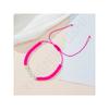 Pulseira Acrílica Simples e Moderna Tecida à Mão em Cerâmica Macia Pulseira da Moda Personalizada para Namorada Corda de Mão Estilo Mori Pulseira Feminina Transfronteiriça