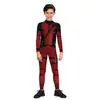 Ropa de Rendimiento Primavera 2024 Transfronteriza Marvel Cos Estampado Deadpool Avispa Ropa de Rendimiento 3D Mono Ajustado