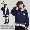 Jaqueta Estilo Doce Cool Retrô Outono para Meninas 2026 Novo Estilo Roupas Infantis Médias e Grandes Casaco Solto Estiloso para o Dia a Dia
