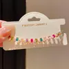 Pulsera Patchwork Ovalada Incrustada con Circonita Diseño de Nicho Lujo Ligero Pulsera de Tacto de Gama Alta Moda Versátil Temperamento Joyería de Mano Venta al por Mayor