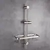 Soporte de Barra Ajustable para Cabezal de Ducha, Soporte para Cabezal de Ducha de Acero Inoxidable 304 sin Taladro, Accesorios sin Clavos