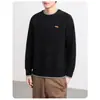 Tricô Falso de Duas Peças para Homens no Inverno, Tamanho Grande Solto para Homens Gordos, Tricô Tricotado, Jaqueta de Tricô Espessada Estilo Preguiçoso Tendência