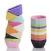 Silicone Mafen Cup 7cm Round Star Heart Square Sobremesa Ovo Tart Cake Cup Mold Baking Tool