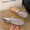 Zapatos para Mujer Nuevos de Primavera/Verano Estilo Mary Jane Vintage sin Cierre Planos Transpirables de Punta Cerrada Mocasines Zapatos para Mujer Zapatos Birkenstock