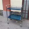 Carrito de Tratamiento de Acero Inoxidable Carrito de Curación Carrito Soporte para Instrumentos Salón de Belleza Quirófano Carrito Médico Carrito Soporte para Instrumentos Médicos