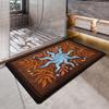Alfombrilla Antideslizante Minimalista para Baño, Felpudo para Entrada, Alfombrilla para Pies de Baño, Felpudo Sencillo para Puerta de WC, Alfombrilla Absorbente para Suelo de Baño