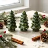 Adorno para Árbol de Navidad Cristal Natural Piedra Bruta Talla de Pino Decoración para Festival en Casa Venta al por Mayor Dropshipping