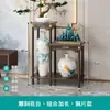 Soporte para Flores de Madera Maciza Mesa China para Flores Balcón Hogar de Pie Interior Sala de Estar Estante de Almacenamiento Suculenta Pothos Estante para Macetas