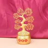 Vento e água para reunir riqueza ornamentos moinho de vento de cobre recursos financeiros na sala de estar ventilador giratório escritório artesanato em metal presentes