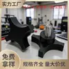 Fabricante de Guangdong Dongguan 57mm-3/8 Cruz Nylon Mango de Plástico Ecológico Agarre de Plástico Mango Giratorio Fijo