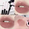 Lápis de Contorno Labial para a Linha Inferior dos Cílios! Lápis Delineador de Lábios Rosa-Marrom, Multiuso para a Linha Inferior dos Cílios e um Efeito Natural, Tridimensional de Preenchimento Labial com Ponta Dupla