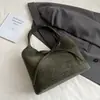 Bolsa de Mão com Laço Moda Retrô Feminina 2025 Nova Bolsa de Mão Fosca de Grande Capacidade Bolsa de Axila de Alto Valor
