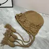 Sombrero de Punta Jacquard Tejido a Crochet Nuevo Hecho a Mano Estilo Coreano Otoño e Invierno para Niñas, Lujo Accesible Protección para los Oídos y Cálido Sombrero de Pescador Largo con Borlas