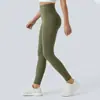 Pantalones de Yoga Transpirables Elásticos con Efecto Levanta Glúteos Anti-Exposición Secado Rápido para Deporte Fitness Yoga Transfronterizo Europeo y Americano