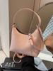 Bolso para la axila de diseño de nicho minimalista 2026 Verano Nueva Moda Bolso de hombro plisado degradado Bolso cruzado de moda