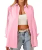 Estilo Nuevo de Primavera Hong Kong Retro Nicho de Moda Camisa Dopamina Capa con una Blusa Holgada para Superponer, Disponible para Dropshipping