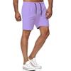 2025 verano comercio exterior para hombre cinco colores sólidos pantalones de playa para hombre pantalones cortos deportivos de fitness K01