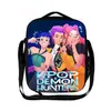 Kpop Demon Hunters Bolsa de Almoço Estudantil Bolsa de Ombro Venda Quente Transfronteiriça Estoque Pronto Dropshipping