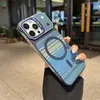 Transforma-se instantaneamente em um suporte sem bordas 17 compatível com iPhone 17 PROMAX capa de telefone magnética Apple 16 capa protetora de pele de couro