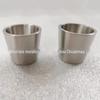 Cadinho de fundição de safira Fundo plano com tampa Cadinho de tungstênio puro Cadinho de tungstênio resistente a altas temperaturas Cadinho de tungstênio de carboneto de tungstênio