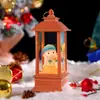 Presente de Natal criativo transfronteiriço novo produto Casa do Papai Noel luz noturna lâmpada de estrela de desenho animado fofa lembrança