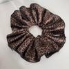 Anillo para el pelo estilo coreano Spice Girl, elegante, de peluche de leopardo, para el intestino grueso, de alta elasticidad, estilo retro, para coleta, accesorios para el cabello