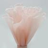Cinta de flores para embalaje de rosas con hilo plisado en aerosol de 28 cm, directa de fábrica