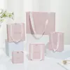 Al por mayor en stock Caja de cajón portátil de seis colores Estilo simple Caja de almacenamiento de joyas para collares y anillos Caja de embalaje para joyas