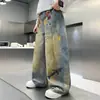 Roupas Infantis Meninos Jeans Primavera Estilo Vintage 2026 Nova Primavera e Outono Calças Longas Casuais Largas Dropshipping Transfronteiriço